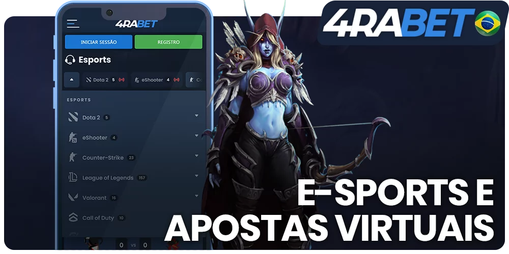 E-sports e apostas virtuais no aplicativo móvel wow77