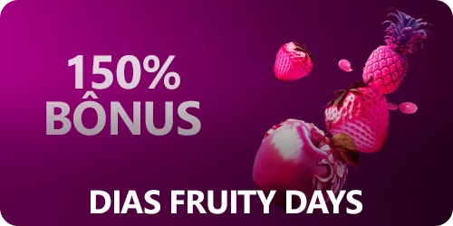 Receba um bônus de 150% em dias de frutas no wow77