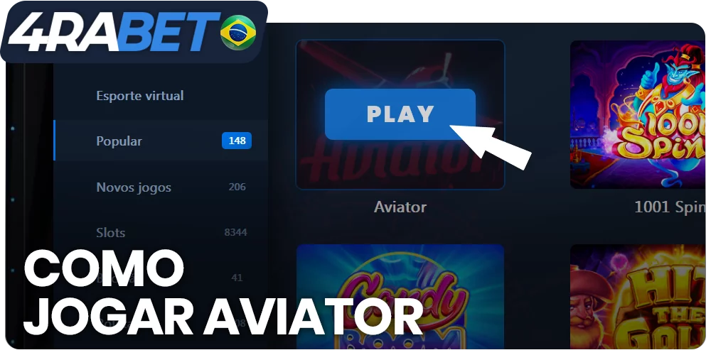 Instruções passo a passo para os brasileiros sobre como começar a jogar Aviator no wow77