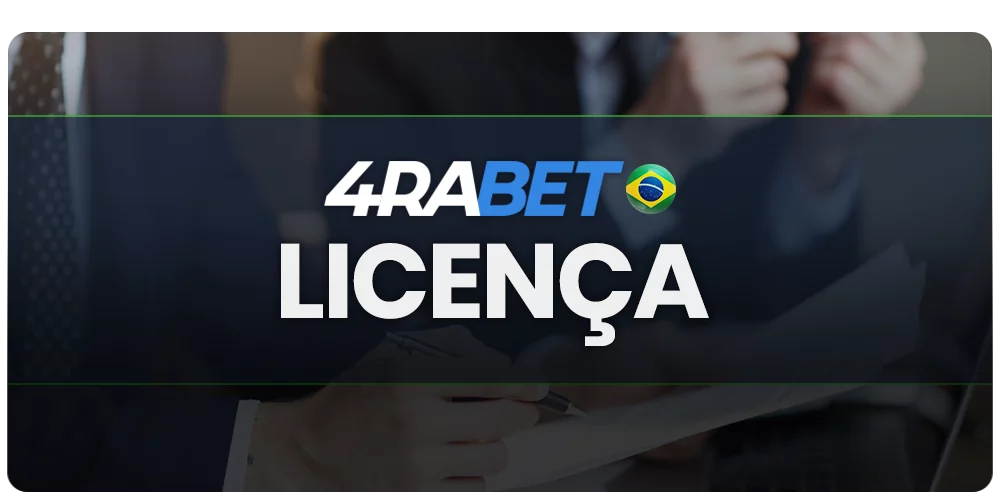 Informações sobre a licença 4raBet