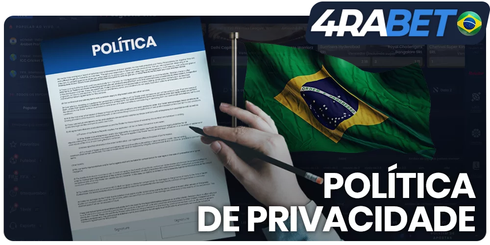 4raBet Política de Privacidade