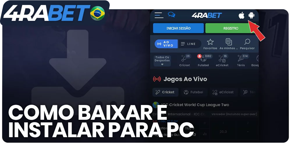 Instruções passo a passo sobre como baixar o aplicativo wow77 para PC