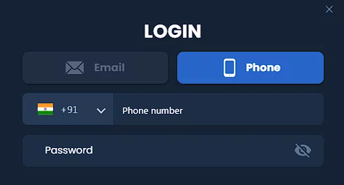 Login to wow77 via phone number