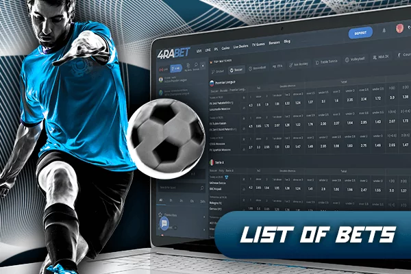 Football Bets list of wow77